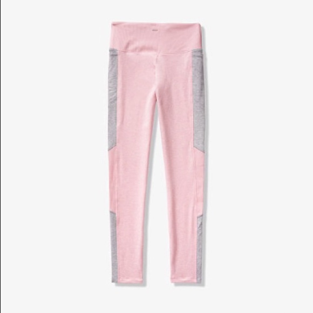 Victoria’s Secret pink Gray cozy high waisted side pocket leggings - Picture 4 of 6